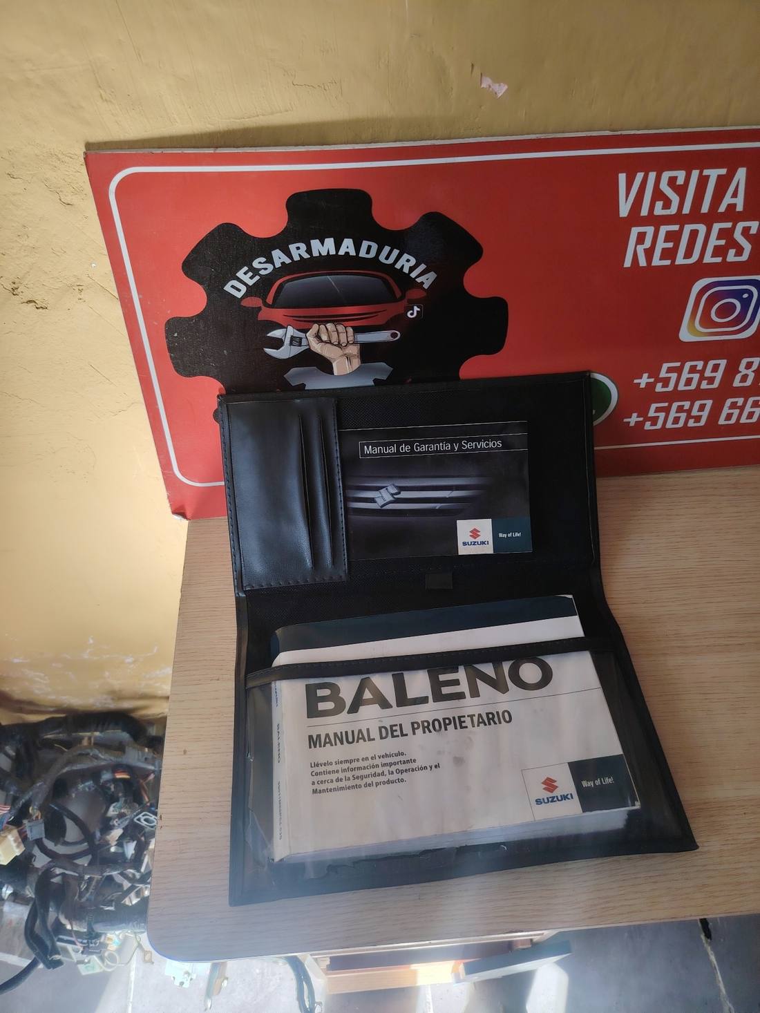 Manual del propietario Suzuki Baleno GLX