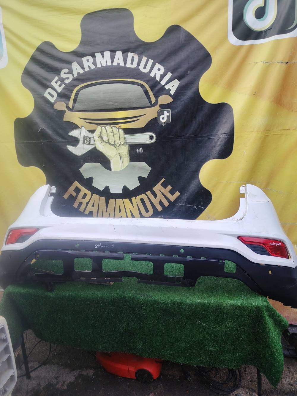 Parachoque Hyundai Santa Fe 2013-2018