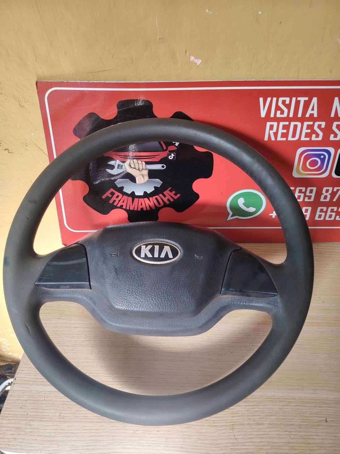 Volante Kia Frontier 2013-2026 sin airbag